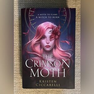 FairyLoot Exclusive: The Crimson Moth by Kristen Ciccarelli, Sprayed Edges, New